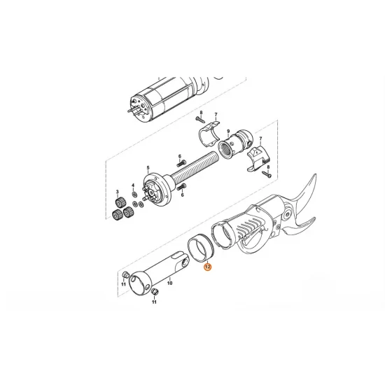 STIHL  Odrzutnik 4861 764 1200